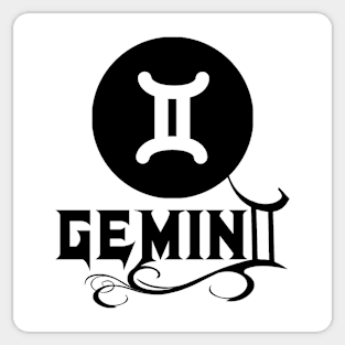 Gemini Star Sign Sticker